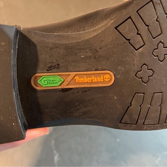 Timberland sz 8 Savin Hill Chelsea ankle black leather boots - Picture 13 of 16